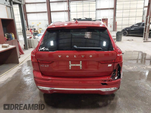 2022 Volvo XC60 Recharge Plug-In Hybrid Inscription with VIN YV4BR0DL2N1955142, listed as a IAAI auction lot 41565871 with 48,885 mi miles. Bid and sale history available at carsss.com. Image 16.