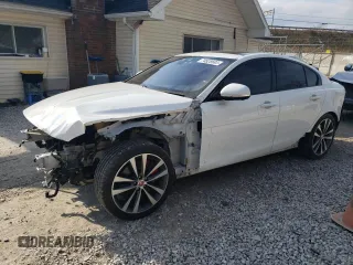 2018 Jaguar XE with VIN SAJAM4FV3JCP17674, listed as a Copart auction lot 74928583 with 48,105 mi miles and . Bid and sale history available at DreamBid. Image 1.
