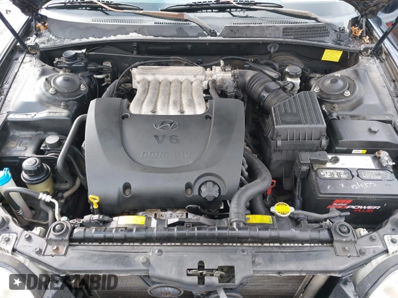 2005 Hyundai Sonata GLS with VIN KMHWF35H15A107824, listed as a IAAI auction lot 41724918 with 109,411 mi miles. Bid and sale history available at carsss.com. Image 10.