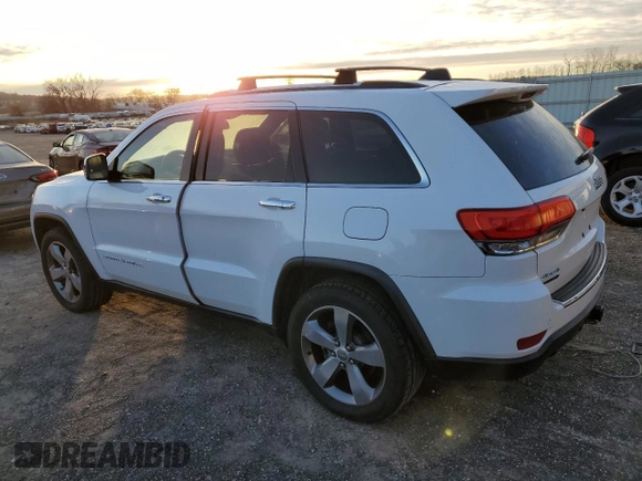 2016 Jeep Grand Cherokee Limited with VIN 1C4RJFBM2GC326818, listed as a Copart auction lot 87523395 with 154,503 mi miles and Clean title. Bid and sale history available at DreamBid. Image 2.