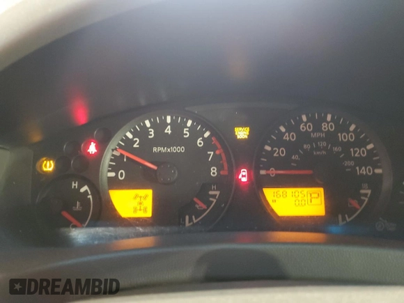 2006 Nissan Frontier SE with VIN 1N6AD07W46C455103, listed as a Copart auction lot 60841935 with 168,105 mi miles and Clean title. Bid and sale history available at DreamBid. Image 9.
