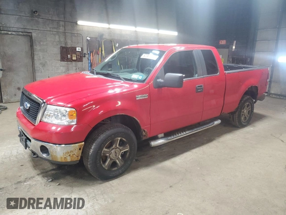 2008 Ford F-150 XLT with VIN 1FTPX14558FB32878, listed as a Copart auction lot 52386485 with 54,125 mi miles and Clean Title. Bid and sale history available at carsss.com. Image 1.