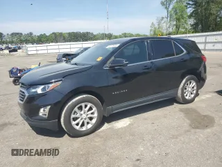 2018 Chevrolet Equinox LT z VIN 2GNAXJEV1J6291831, wystawiony jako Copart lot #52679995 z przebiegiem 83 191 mil mil oraz Szkoda całkowita • Salvage title. Historia ofert i sprzedaży dostępna na DreamBid. Obrazek 1.