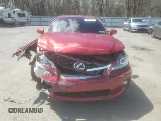 2013 Lexus CT 200h z VIN JTHKD5BH0D2169196, wystawiony jako Copart lot #52143515 z przebiegiem 170 875 mil mil oraz Szkody całkowita. Historia ofert i sprzedaży dostępna na DreamBid. Obrazek 5.