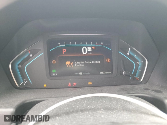 2023 Honda Odyssey EX-L с VIN 5FNRL6H67PB007744, выставлен на аукционе Copart как лот 59012905 с пробегом 25 320 миль миль и Списание • Salvage title. История ставок и продаж доступна на DreamBid. Изображение 9.