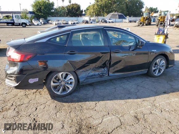 2018 Honda Clarity Plug-In Hybrid with VIN JHMZC5F10JC023692, listed as a Copart auction lot 69763343 with 28,791 mi miles. Bid and sale history available at carsss.com. Image 3.