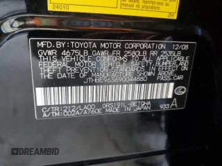 2009 Lexus GS 350 with VIN JTHBE96S690044880, listed as a Copart auction lot 48310005 with 157,773 mi miles and Salvage Title. Bid and sale history available at carsss.com. Image 12.