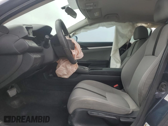 2017 Honda Civic Sedan LX with VIN 2HGFC2F51HH572008, listed as a Copart auction lot 51002125 with 103,088 mi miles and Salvage Title. Bid and sale history available at carsss.com. Image 7.