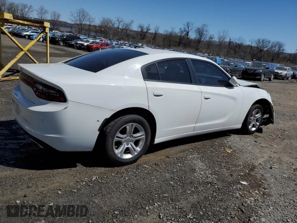 2019 Dodge Charger SXT with VIN 2C3CDXBG4KH640123, listed as a Copart auction lot 58898275 with 84,332 mi miles and Clean title. Bid and sale history available at DreamBid. Image 3.