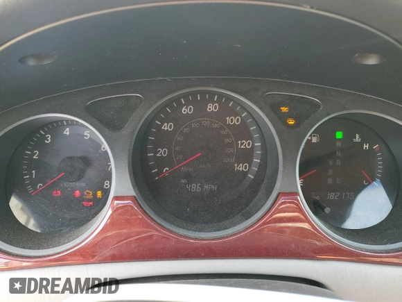 2002 Lexus ES 300 with VIN JTHBF30G420039326, listed as a Copart auction lot 57362965 with 182,175 mi miles and Clean title. Bid and sale history available at DreamBid. Image 9.