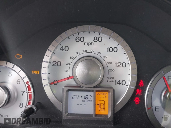 2011 Honda Pilot EX-L with VIN 5FNYF3H69BB043509, listed as a IAAI auction lot 41127719 with 241,167 mi miles and . Bid and sale history available at DreamBid. Image 15.