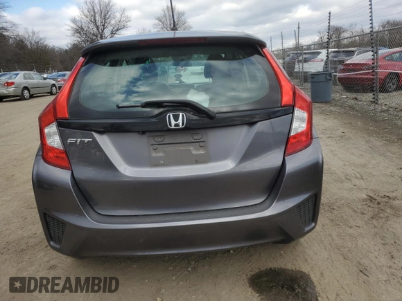 2017 Honda Fit LX with VIN 3HGGK5G50HM702918, listed as a Copart auction lot 46029075 with 32,849 mi miles and Salvage Title. Bid and sale history available at DreamBid. Image 6.