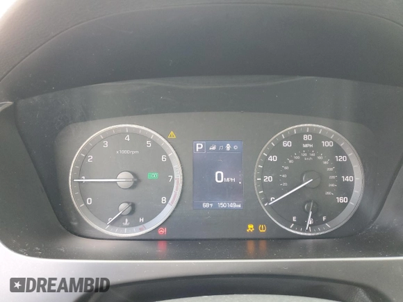 2017 Hyundai Sonata 2.4L with VIN 5NPE24AF5HH507274, listed as a Copart auction lot 53909645 with 150,149 mi miles and Clean Title. Bid and sale history available at carsss.com. Image 9.