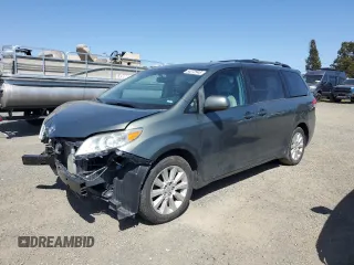 2014 Toyota Sienna Ltd with VIN 5TDDK3DC1ES074498, listed as a Copart auction lot 50272945 with 152,055 mi miles and Salvage Title. Bid and sale history available at carsss.com. Image 1.