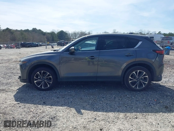 2022 Mazda CX-5 2.5 S Premium Plus Package with VIN JM3KFBEM3N1572722, listed as a IAAI auction lot 41833372 with 17,740 mi miles. Bid and sale history available at carsss.com. Image 14.