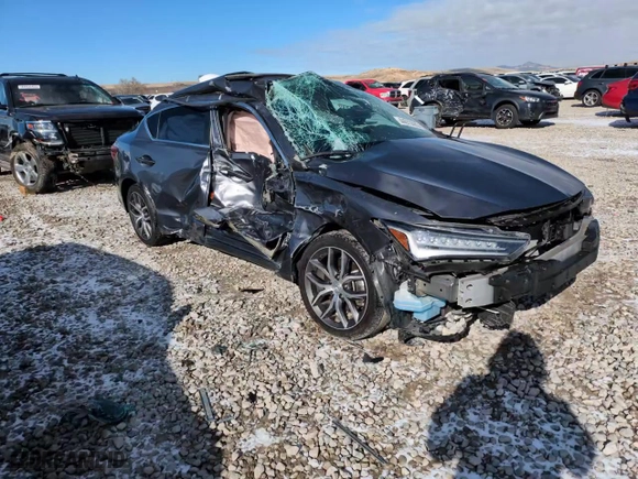 2019 Acura ILX w/Premium Pkg with VIN 19UDE2F70KA001294, listed as a Copart auction lot 44970065 with 45,647 mi miles and Non Repairable. Bid and sale history available at carsss.com. Image 14.