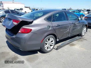 2016 Chrysler 200 Limited with VIN 1C3CCCAB9GN171174, listed as a IAAI auction lot 41836063 with 104,838 mi miles. Bid and sale history available at carsss.com. Image 4.