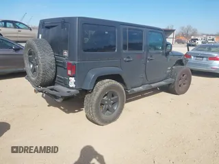 2017 Jeep Wrangler Unlimited Sahara with VIN 1C4BJWEG6HL735431, listed as a IAAI auction lot 41700357 with 100,035 mi miles. Bid and sale history available at carsss.com. Image 4.