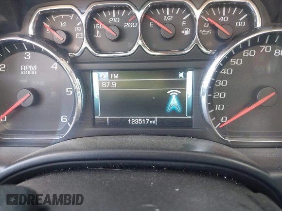 2014 Chevrolet Silverado 1500 LT with VIN 3GCPCREHXEG438567, listed as a IAAI auction lot 42125481 with 123,517 mi miles. Bid and sale history available at carsss.com. Image 7.