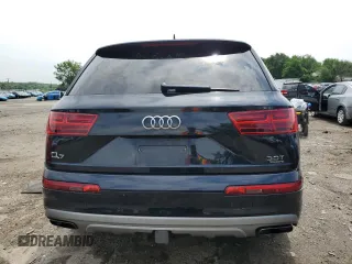 2017 Audi Q7 Premium Plus with VIN WA1LAAF75HD058074, listed as a Copart auction lot 63446045 with 214,453 mi miles and Clean title. Bid and sale history available at DreamBid. Image 7.