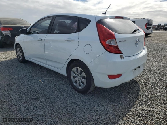 2017 Hyundai Accent SE with VIN KMHCT5AE1HU352080, listed as a Copart auction lot 53010325 with 126,241 mi miles and Clean Title. Bid and sale history available at carsss.com. Image 2.