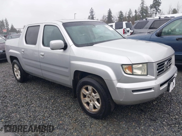 2006 Honda Ridgeline RTL with VIN 2HJYK16506H567153, listed as a IAAI auction lot 41658232 with 1 mi miles. Bid and sale history available at carsss.com. Image 1.