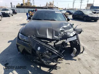 2021 BMW M4 with VIN WBS53AZ09MCF73467, listed as a Copart auction lot 72576704 with 15,437 mi miles and Salvage Title. Bid and sale history available at carsss.com. Image 5.