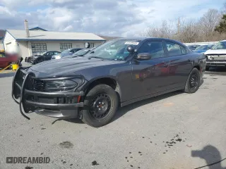 2022 Dodge Charger Police with VIN 2C3CDXKG8NH142270, listed as a Copart auction lot 47378445 with 37,190 mi miles and Clean Title. Bid and sale history available at carsss.com. Image 1.