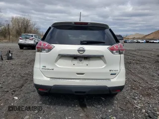 2014 Nissan Rogue SV with VIN 5N1AT2MV3EC869206, listed as a Copart auction lot 53139025 with 135,503 mi miles and Salvage Title. Bid and sale history available at carsss.com. Image 6.