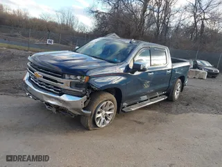 2019 Chevrolet Silverado 1500 LTZ with VIN 3GCUYGED4KG159973, listed as a IAAI auction lot 41210958 with 32,046 mi miles. Bid and sale history available at carsss.com. Image 19.