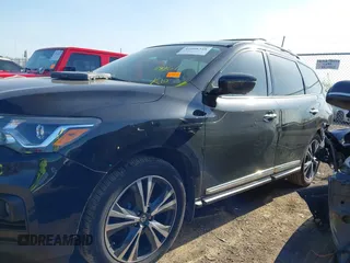 2019 Nissan Pathfinder SV with VIN 5N1DR2MM0KC650136, listed as a IAAI auction lot 42098348 with 98,861 mi miles. Bid and sale history available at carsss.com. Image 15.