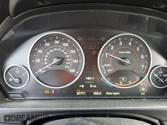2013 BMW 3 Series 328i with VIN WBA3A5C54DJ461018, listed as a Copart auction lot 49965875 with 87,771 mi miles and Clean Title. Bid and sale history available at carsss.com. Image 9.