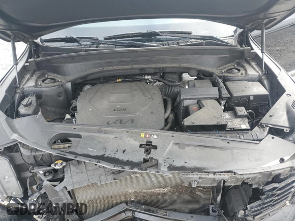 2022 Kia Telluride LX with VIN 5XYP24HCXNG222805, listed as a Copart auction lot 44825665 with 85,316 mi miles and Salvage title. Bid and sale history available at DreamBid. Image 13.