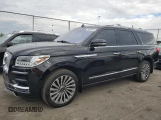 2018 Lincoln Navigator Reserve z VIN 5LMJJ3LT1JEL03391, wystawiony jako Copart lot #56500875 z przebiegiem 91 724 mil mil oraz Szkoda całkowita • Salvage title. Historia ofert i sprzedaży dostępna na DreamBid. Obrazek 1.