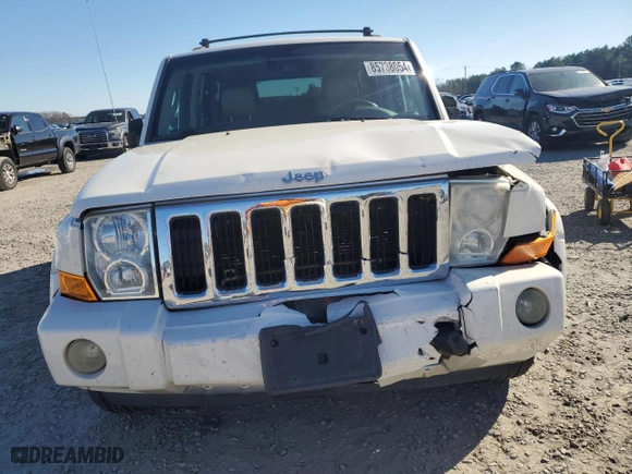 2007 Jeep Commander Limited with VIN 1J8HG58P67C552987, listed as a Copart auction lot 85738054 with 166,785 mi miles and Salvage Title. Bid and sale history available at carsss.com. Image 5.