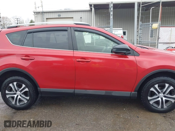 2017 Toyota RAV4 LE with VIN JTMBFREV7HJ105494, listed as a IAAI auction lot 41963621 with 143,794 mi miles. Bid and sale history available at carsss.com. Image 14.