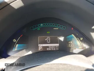 2014 Nissan LEAF SV z VIN 1N4AZ0CP2EC336151, wystawiony jako Copart lot #50061275 z przebiegiem 55 331 mil mil oraz Szkoda całkowita • Salvage title. Historia ofert i sprzedaży dostępna na DreamBid. Obrazek 9.