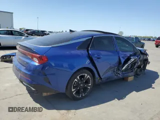 2021 Kia K5 GT-Line with VIN 5XXG64J28MG058561, listed as a Copart auction lot 52260945 with 63,381 mi miles and Salvage Title. Bid and sale history available at carsss.com. Image 3.