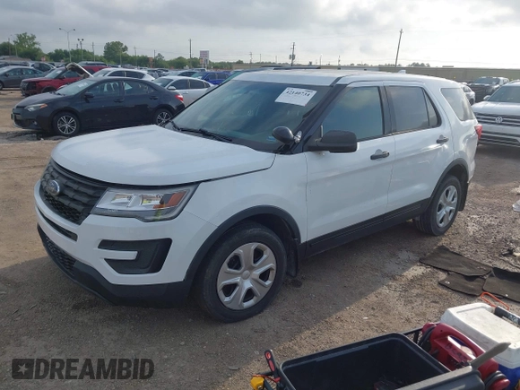 2016 Ford Utility Police Interceptor with VIN 1FM5K8AR5GGA86768, listed as a IAAI auction lot 42140734 with 115,820 mi miles. Bid and sale history available at carsss.com. Image 19.