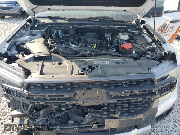 2024 Ford Ranger XLT with VIN 1FTER4HH4RLE03987, listed as a Copart auction lot 71187974 with 5,420 mi miles and Salvage Title. Bid and sale history available at carsss.com. Image 11.