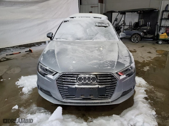 2017 Audi A3 Sportback e-tron Premium Plus with VIN WAUTPBFF0HA086574, listed as a Copart auction lot 87927745 with 0 mi miles and Salvage Title. Bid and sale history available at carsss.com. Image 5.