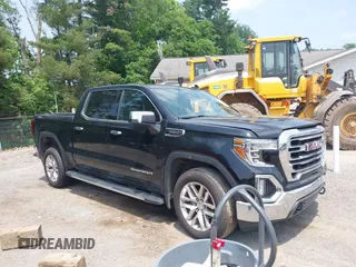 2019 GMC Sierra 1500 SLT z VIN 3GTU9DED2KG240417, wystawiony jako IAAI lot #42336611 z przebiegiem 136 271 mil mil oraz . Historia ofert i sprzedaży dostępna na DreamBid. Obrazek 1.