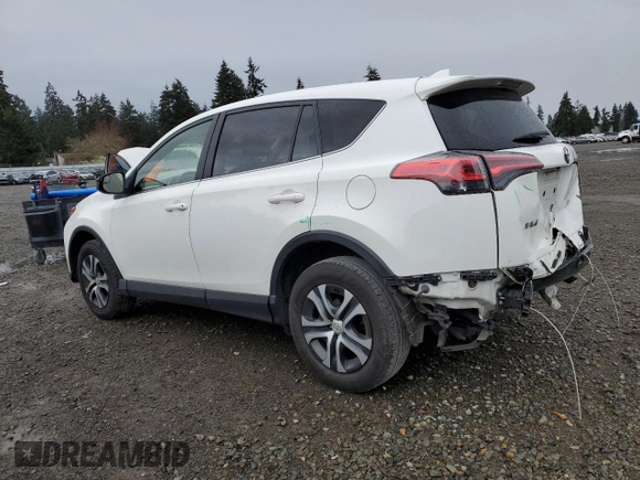 2017 Toyota RAV4 LE with VIN JTMZFREV6HJ721945, listed as a Copart auction lot 51843445 with 89,688 mi miles and Salvage Title. Bid and sale history available at carsss.com. Image 2.