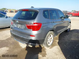 2011 BMW X3 28i with VIN 5UXWX5C52BL707952, listed as a IAAI auction lot 41928455 with 131,519 mi miles. Bid and sale history available at carsss.com. Image 4.
