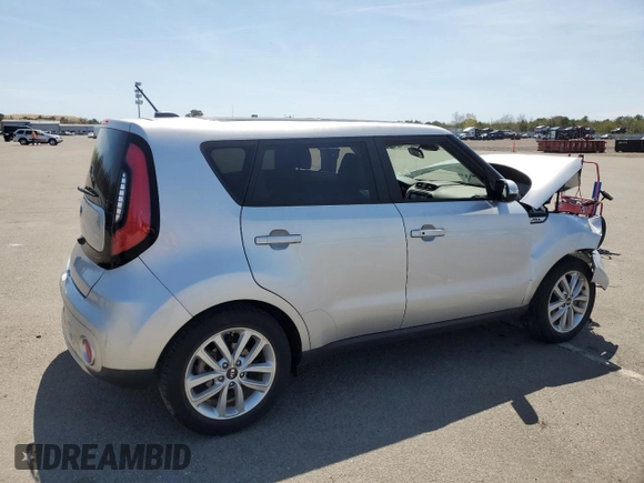 2017 Kia Soul + with VIN KNDJP3A51H7428335, listed as a Copart auction lot 55261725 with 16,168 mi miles and Salvage Title. Bid and sale history available at DreamBid. Image 3.