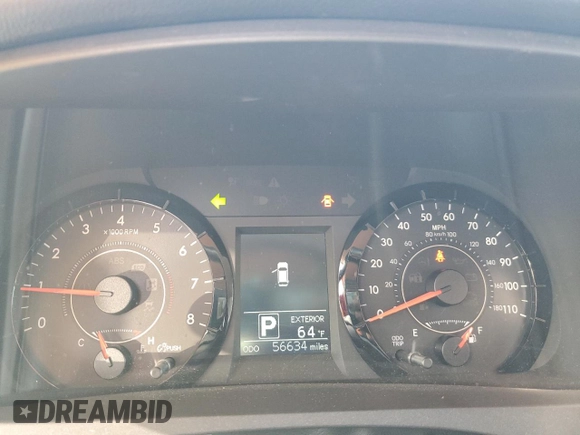 2015 Toyota Sienna LE with VIN 5TDJK3DC2FS126466, listed as a Copart auction lot 61165105 with 56,634 mi miles and Salvage title. Bid and sale history available at DreamBid. Image 9.