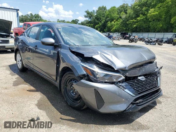 2024 Nissan Sentra S with VIN 3N1AB8BV5RY326128, listed as a Copart auction lot 59877504 with 3,937 mi miles and Non Repairable. Bid and sale history available at carsss.com. Image 4.