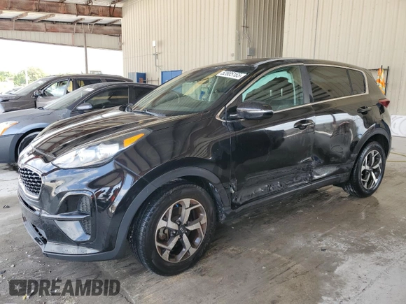 2020 Kia Sportage LX with VIN KNDPM3AC9L7684717, listed as a Copart auction lot 52885165 with 66,742 mi miles and Non Repairable. Bid and sale history available at carsss.com. Image 1.