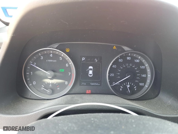 2018 Hyundai Elantra SEL with VIN 5NPD84LF1JH213688, listed as a Copart auction lot 49427755 with 104,054 mi miles and Salvage Title. Bid and sale history available at carsss.com. Image 9.