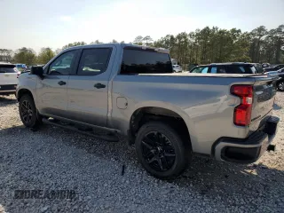 2024 Chevrolet Silverado 1500 Custom with VIN 1GCPABEK0RZ160714, listed as a Copart auction lot 47408245 with 40,259 mi miles and Salvage Title. Bid and sale history available at DreamBid. Image 2.